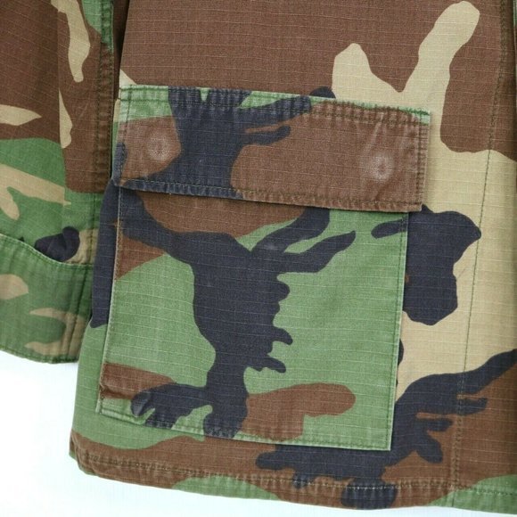 Vintage Shirt Jacket Marines USMC‎ Camo Camouflage USA M Medium - Picture 7 of 12